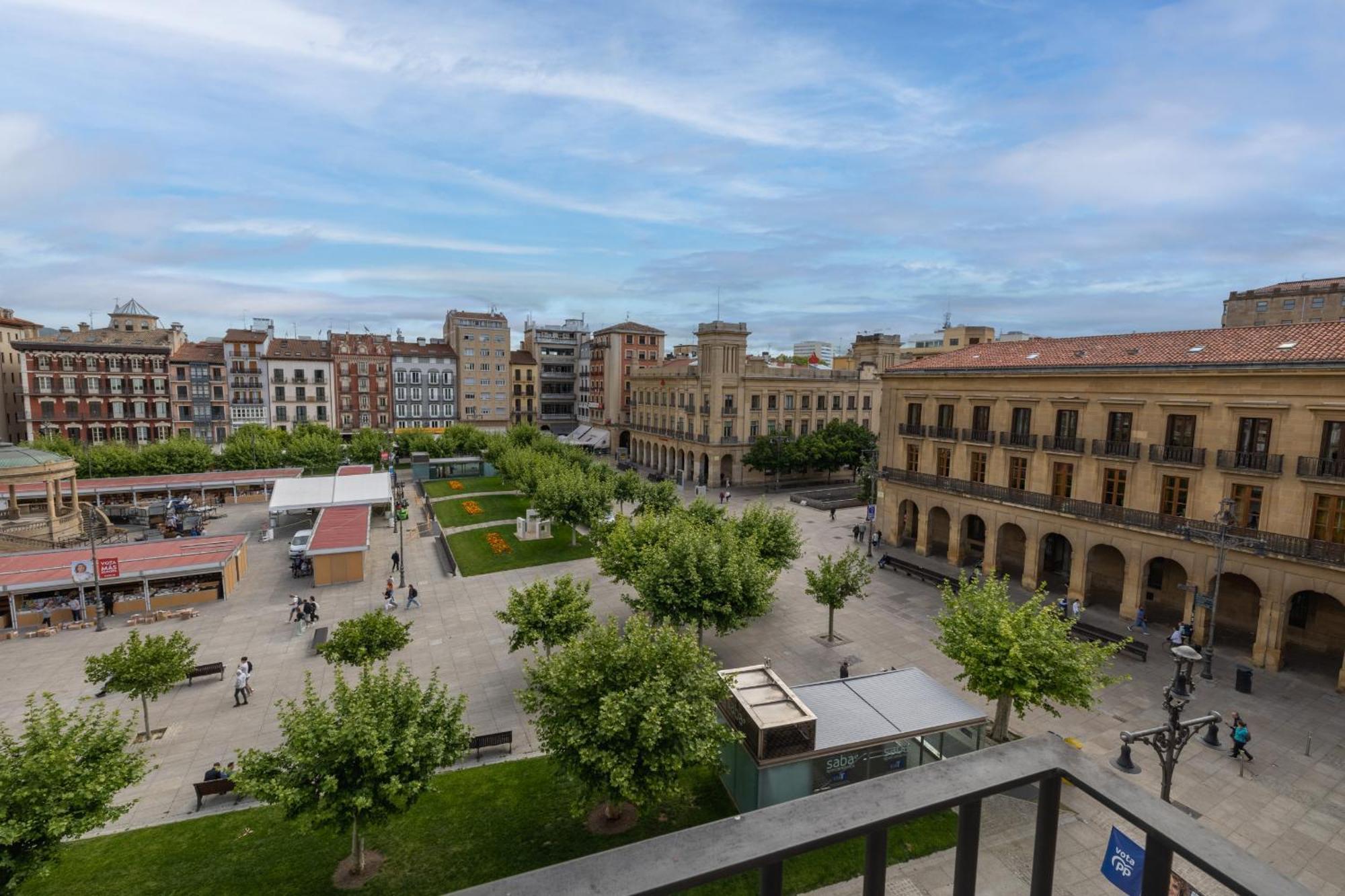 Tuapartamento Gran Boutique - Centro Ciudad Plaza Del Castillo Appartement Pamplona Buitenkant foto