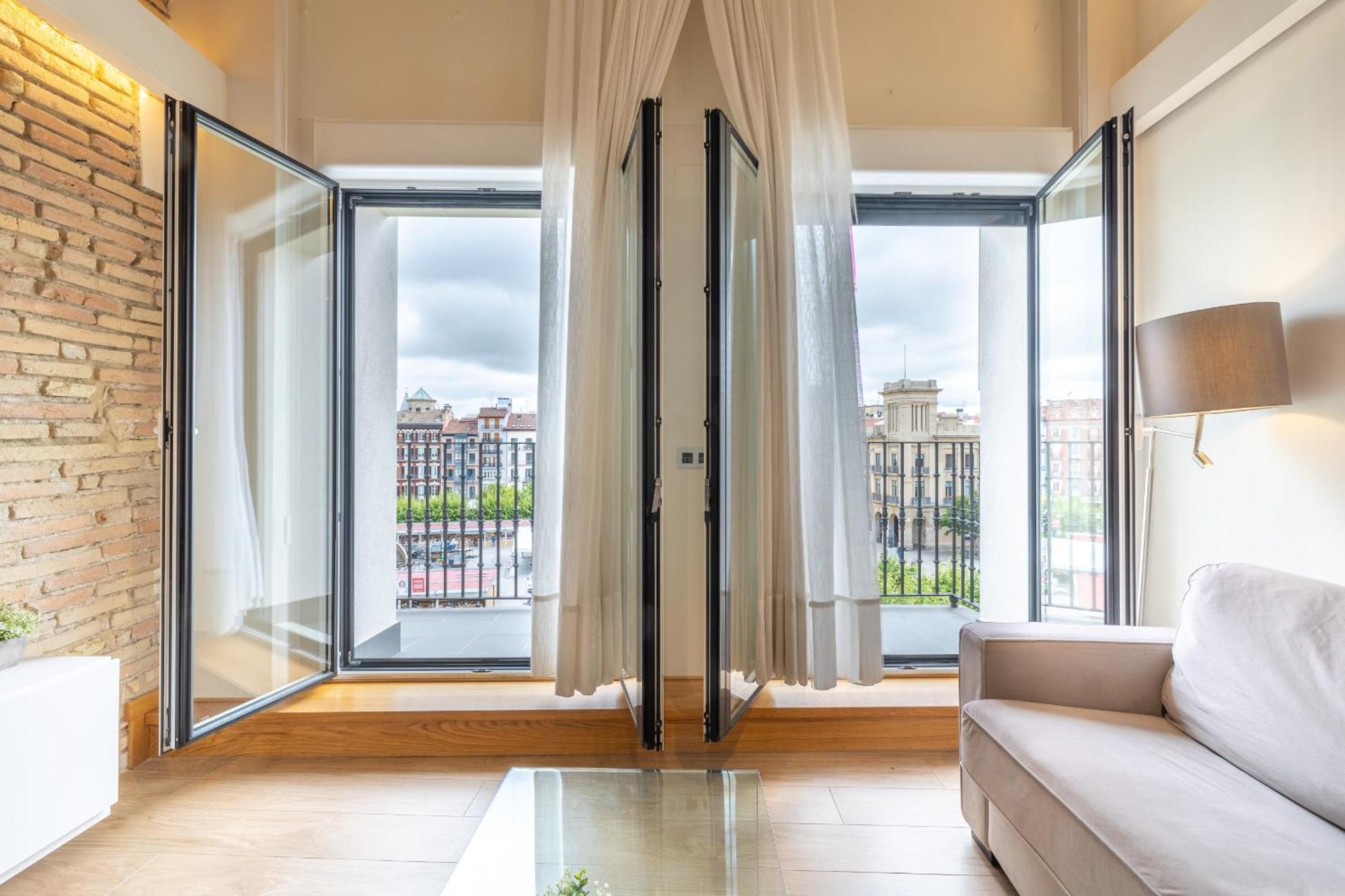 Tuapartamento Gran Boutique - Centro Ciudad Plaza Del Castillo Appartement Pamplona Buitenkant foto