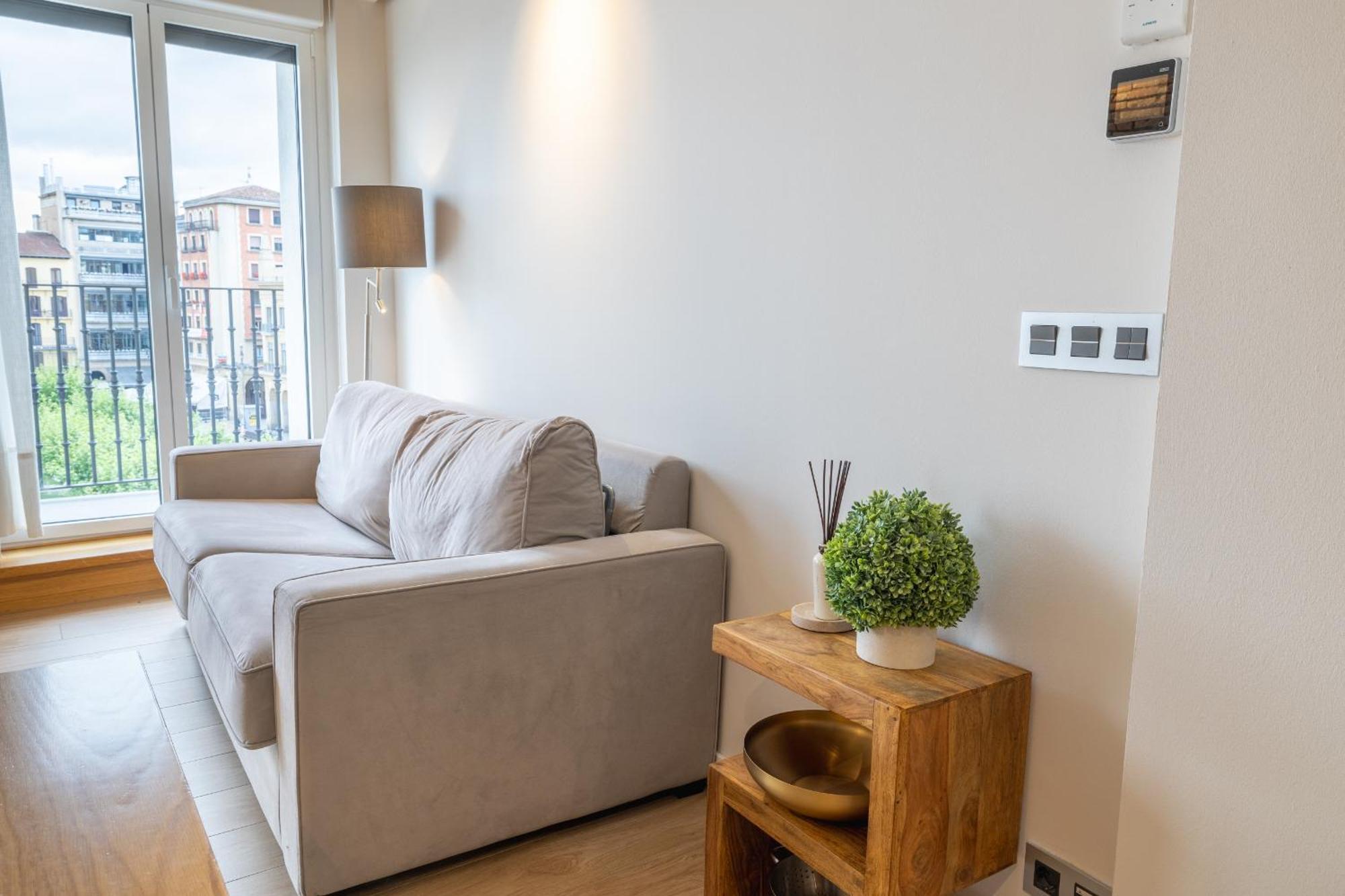 Tuapartamento Gran Boutique - Centro Ciudad Plaza Del Castillo Appartement Pamplona Buitenkant foto