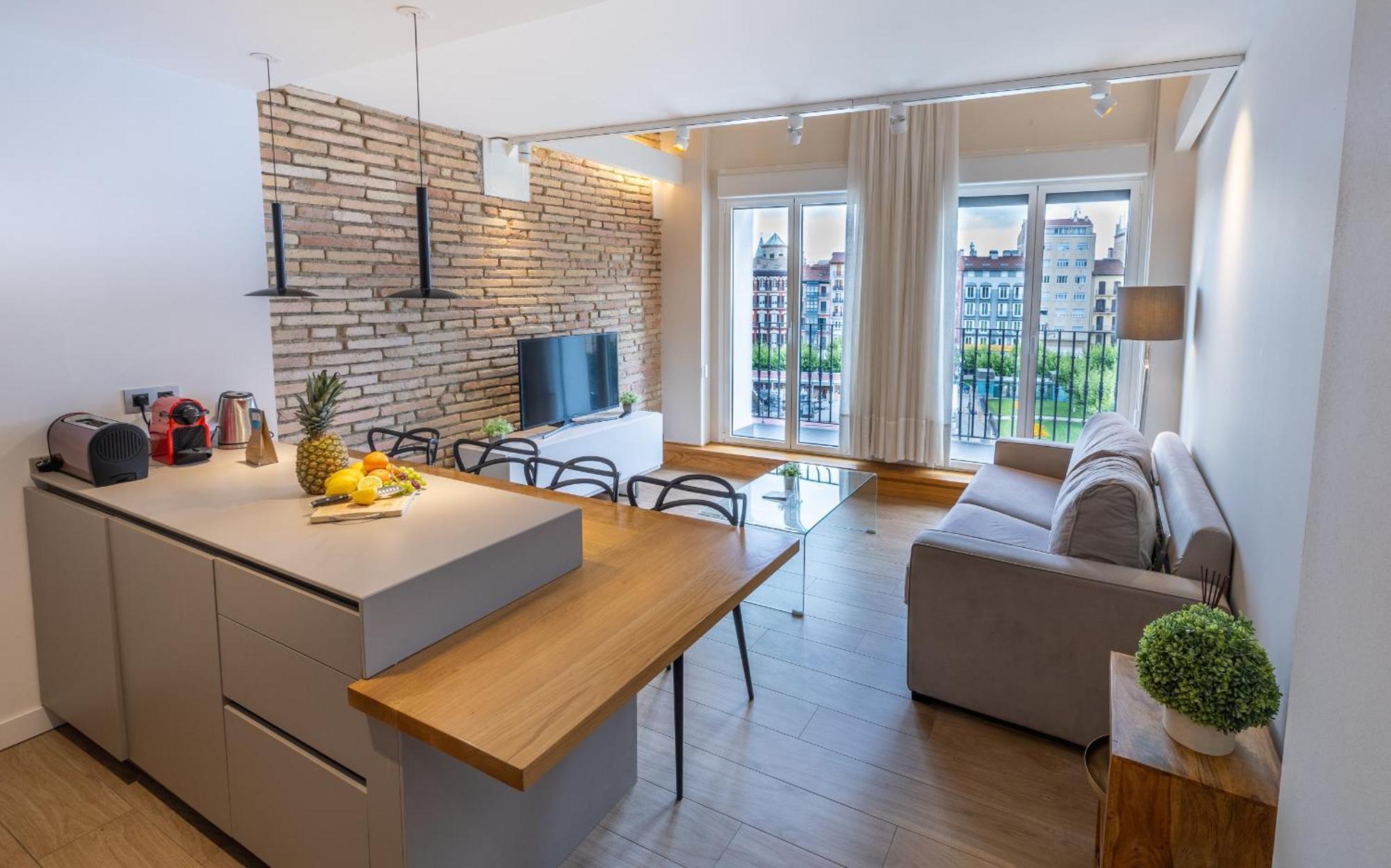 Tuapartamento Gran Boutique - Centro Ciudad Plaza Del Castillo Appartement Pamplona Buitenkant foto
