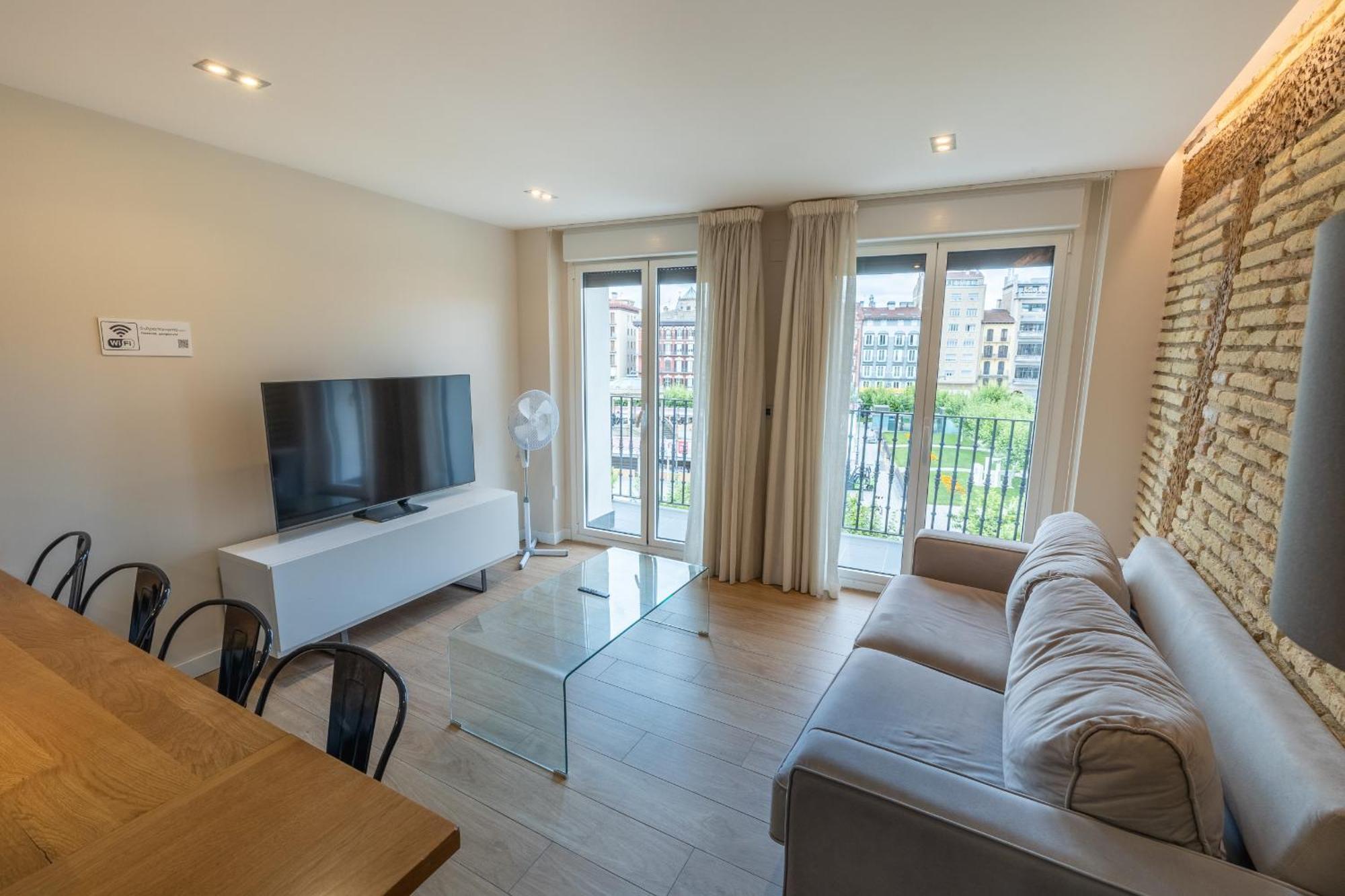 Tuapartamento Gran Boutique - Centro Ciudad Plaza Del Castillo Appartement Pamplona Buitenkant foto